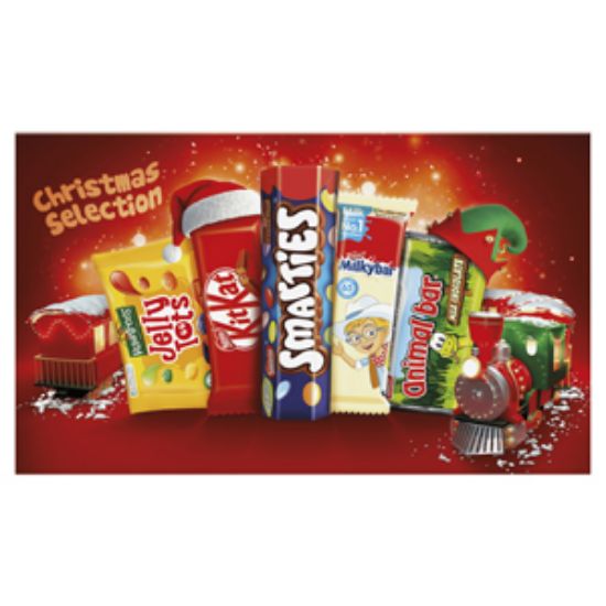 Picture of  Christmas Nestle Selection Box MED 143.7g x8